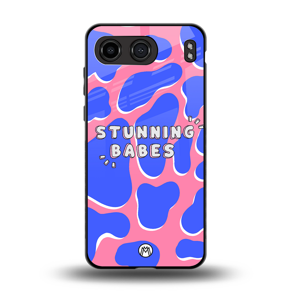 stunning babes back phone cover | glass case for oneplus nord 4