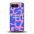 stunning babes back phone cover | glass case for oneplus nord 4