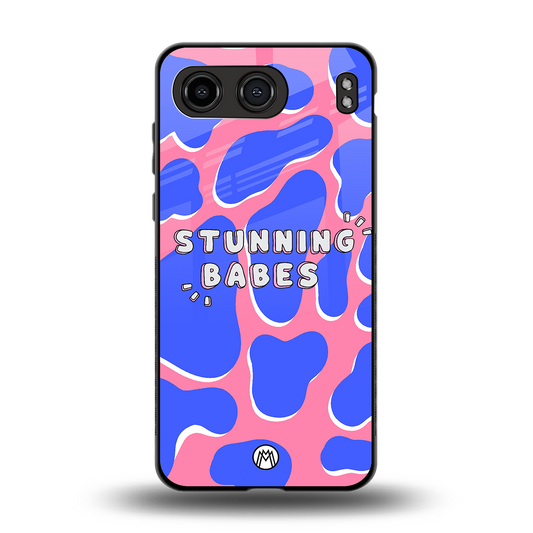 stunning babes back phone cover | glass case for oneplus nord 4