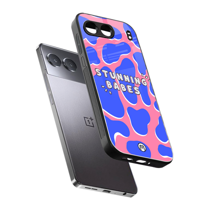 stunning babes back phone cover | glass case for oneplus nord 4