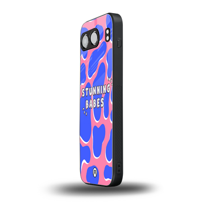 stunning babes back phone cover | glass case for oneplus nord 4