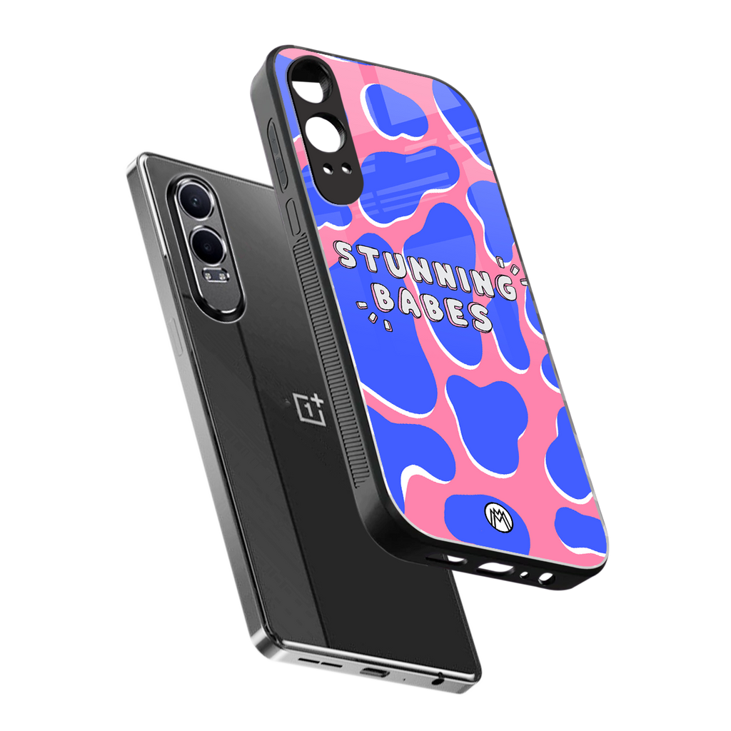 stunning babes back phone cover | glass case for oneplus nord ce 4 lite