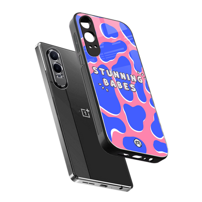 stunning babes back phone cover | glass case for oneplus nord ce 4 lite