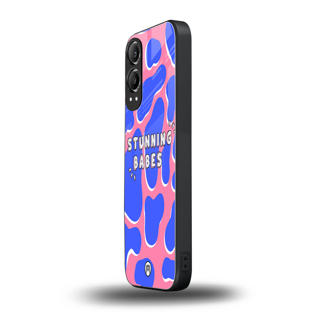 stunning babes back phone cover | glass case for oneplus nord ce 4 lite