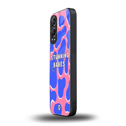 stunning babes back phone cover | glass case for oneplus nord ce 4 lite
