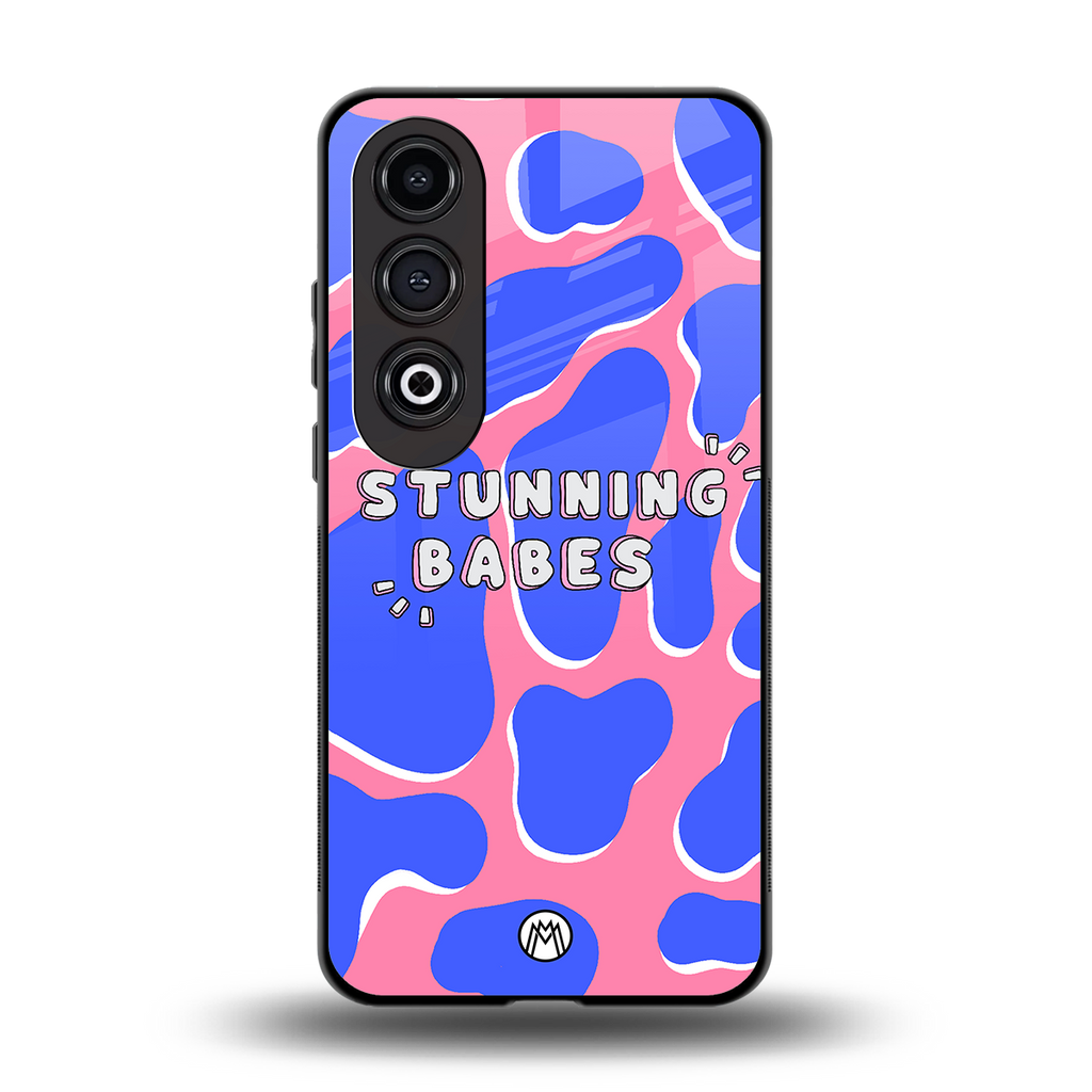 stunning babes back phone cover | glass case for oneplus nord ce 4