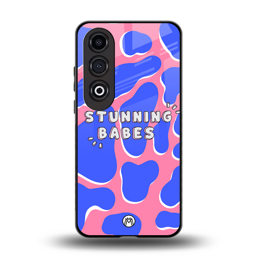 stunning babes back phone cover | glass case for oneplus nord ce 4