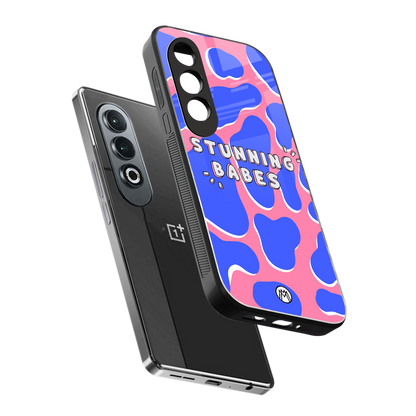 stunning babes back phone cover | glass case for oneplus nord ce 4