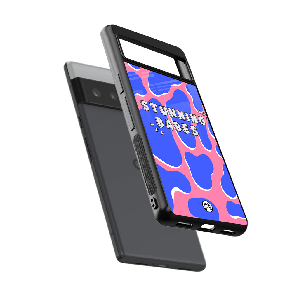 stunning babes back phone cover | glass case for google pixel 6 pro