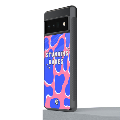 stunning babes back phone cover | glass case for google pixel 6 pro