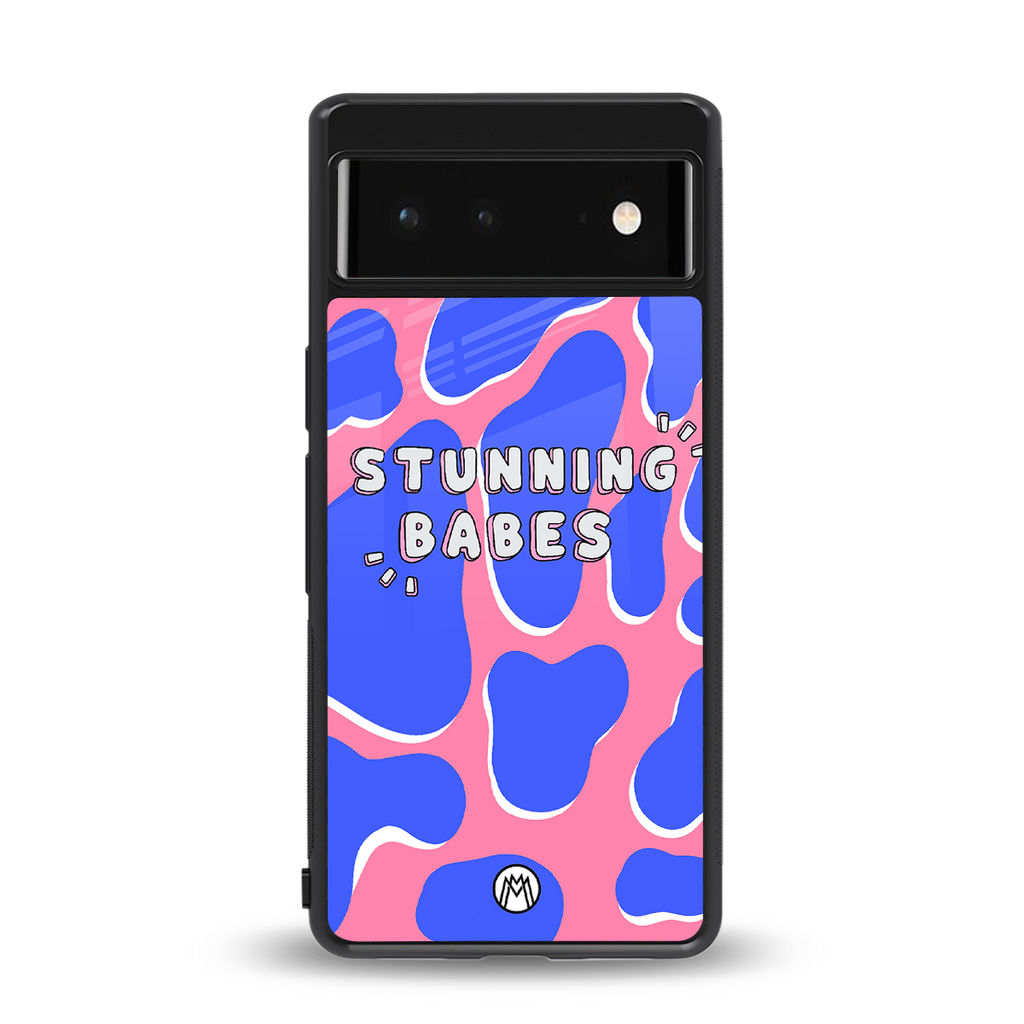 stunning babes back phone cover | glass case for google pixel 6