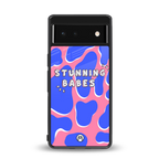 stunning babes back phone cover | glass case for google pixel 6