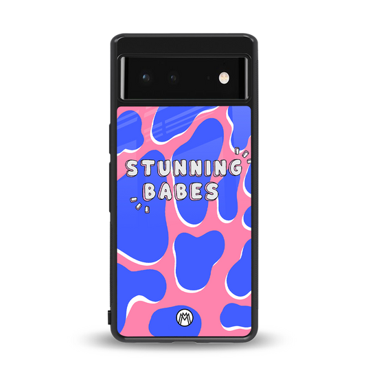 stunning babes back phone cover | glass case for Google Pixel 6A