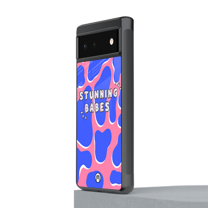 stunning babes back phone cover | glass case for Google Pixel 6A