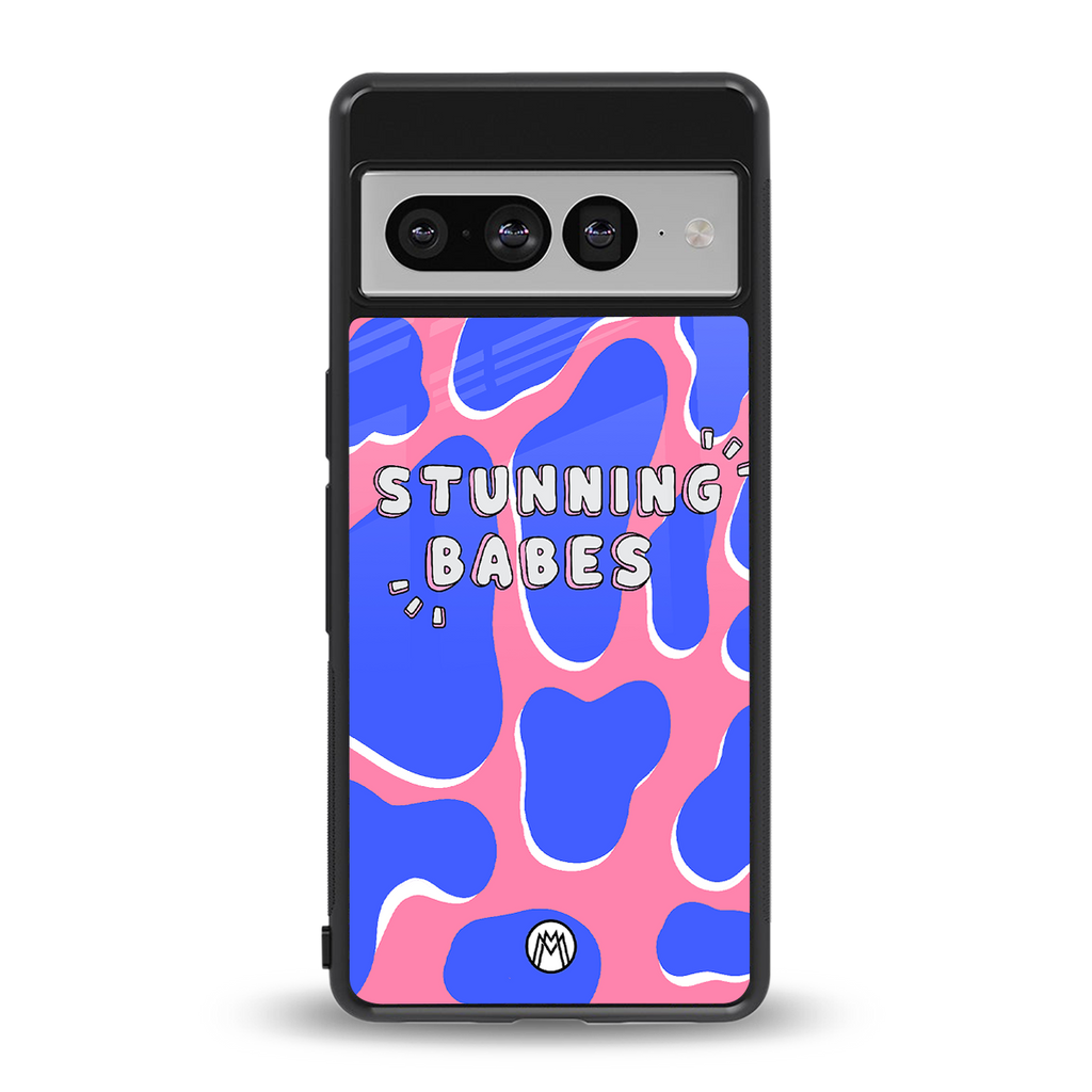 stunning babes back phone cover | glass case for google pixel 7 pro