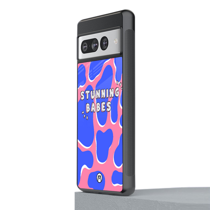stunning babes back phone cover | glass case for google pixel 7 pro