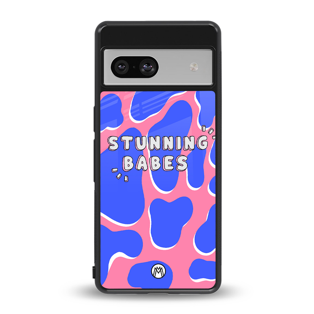 stunning babes back phone cover | glass case for Google Pixel 7
