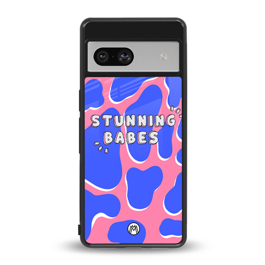stunning babes back phone cover | glass case for Google Pixel 7