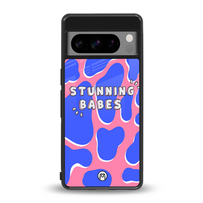 stunning babes back phone cover | glass case for google pixel 8 pro