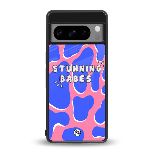 stunning babes back phone cover | glass case for google pixel 8 pro