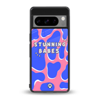 stunning babes back phone cover | glass case for google pixel 8 pro