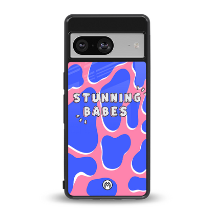 stunning babes back phone cover | glass case for Google Pixel 8