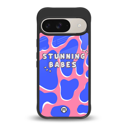 stunning babes back phone cover | glass case for google pixel 9