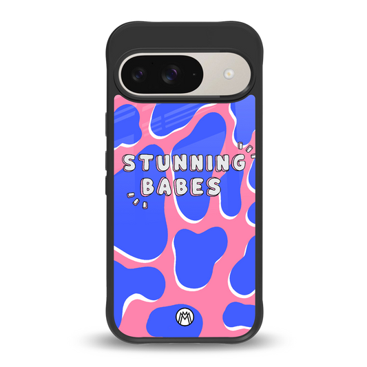 stunning babes back phone cover | glass case for google pixel 9