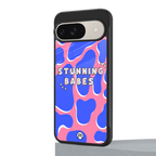 stunning babes back phone cover | glass case for google pixel 9