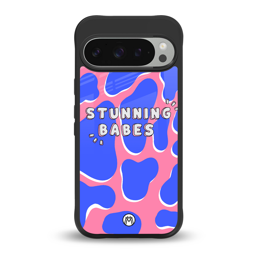 stunning babes back phone cover | glass case for google pixel 9 pro
