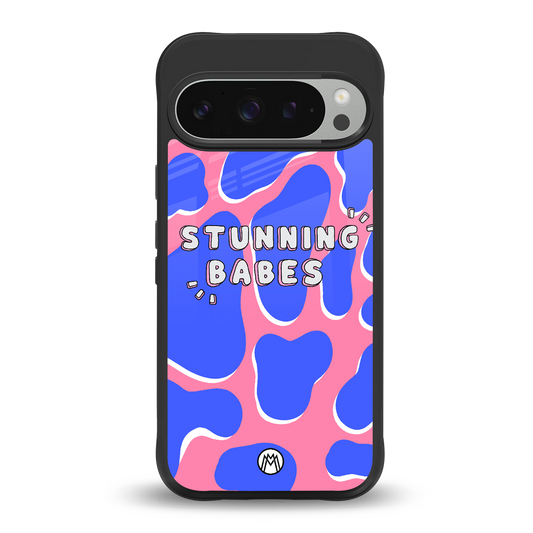 stunning babes back phone cover | glass case for google pixel 9 pro xl