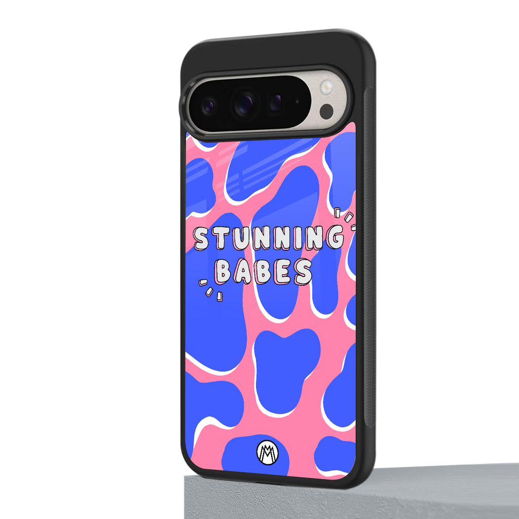 stunning babes back phone cover | glass case for google pixel 9 pro