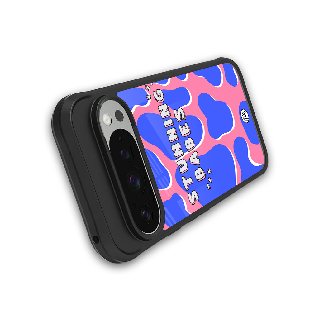 stunning babes back phone cover | glass case for google pixel 9 pro