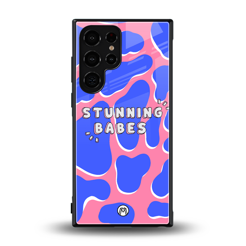 stunning babes back phone cover | glass case for samsung galaxy s23 ultra