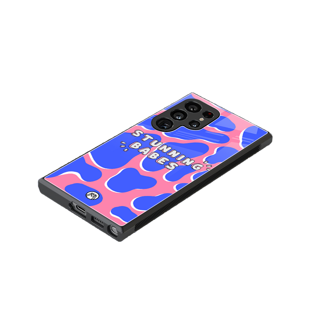 stunning babes back phone cover | glass case for samsung galaxy s23 ultra