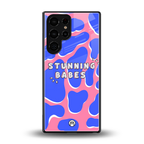 stunning babes back phone cover | glass case for samsung galaxy s25 ultra