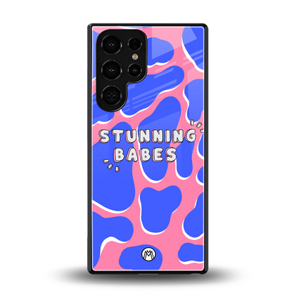 stunning babes back phone cover | glass case for samsung galaxy s25 ultra