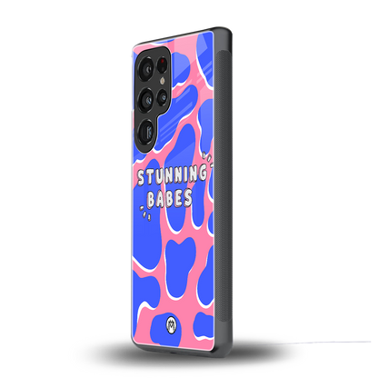 stunning babes back phone cover | glass case for samsung galaxy s25 ultra