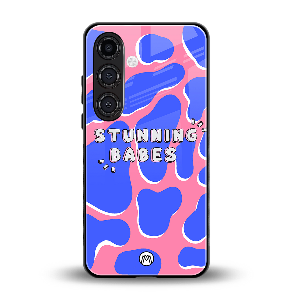 stunning babes back phone cover | glass case for samsung galaxy s24 plus