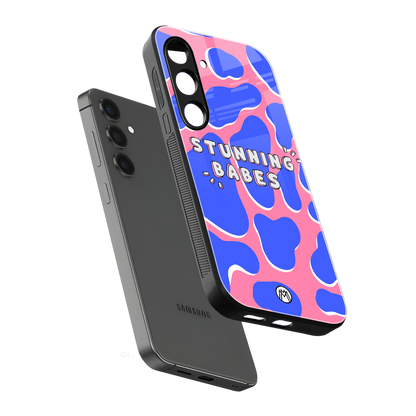 stunning babes back phone cover | glass case for samsung galaxy s23 fe