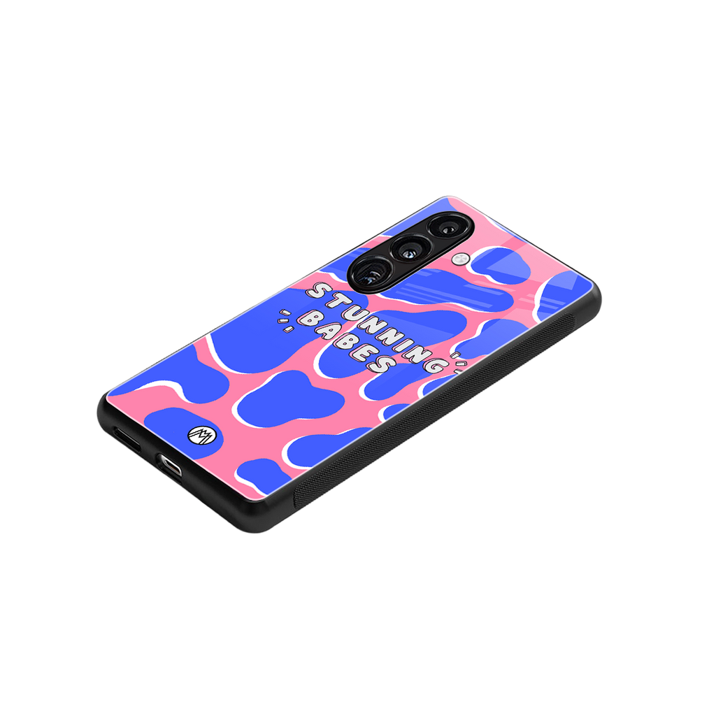 stunning babes back phone cover | glass case for samsung galaxy s24 plus