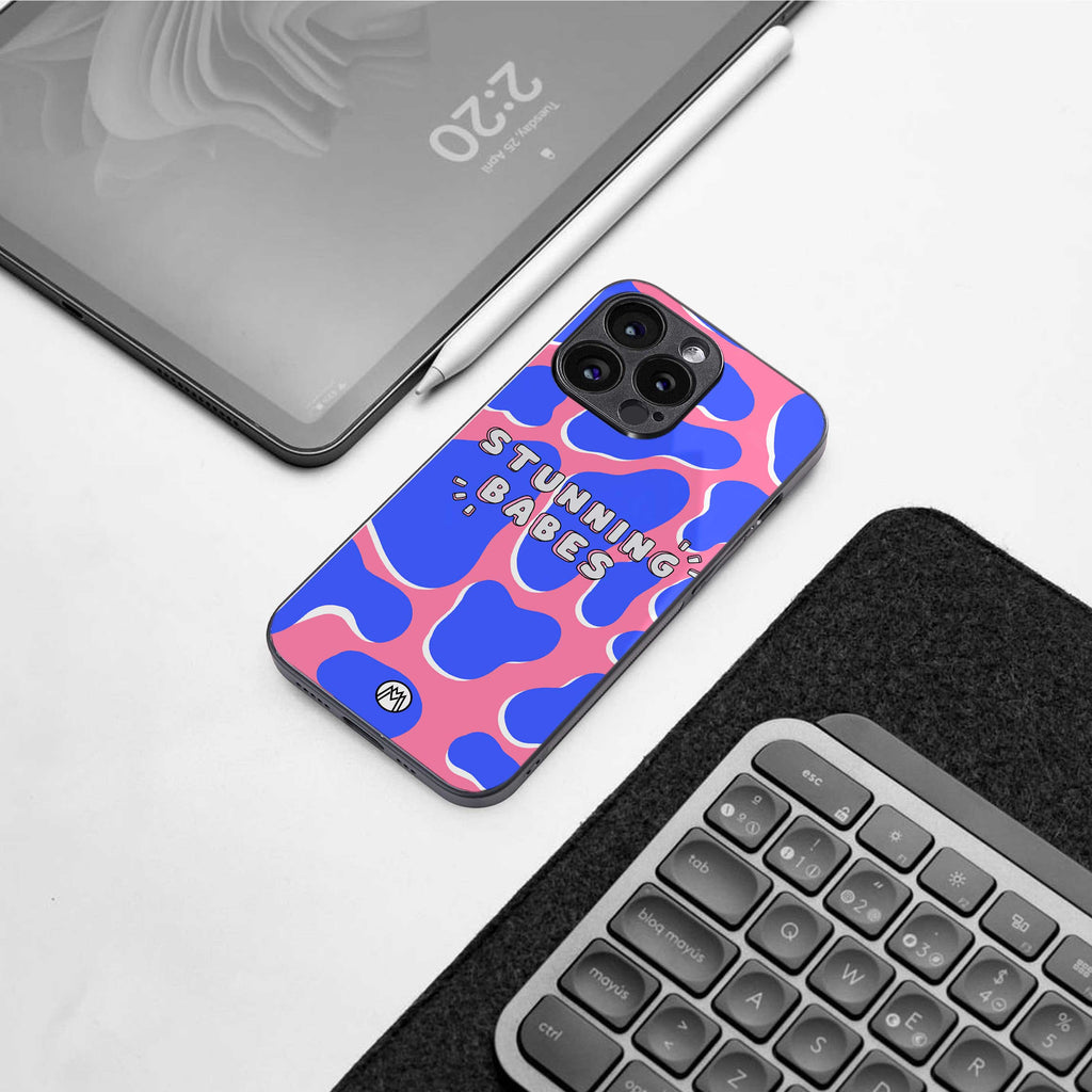 stunning babes back phone cover | glass case for samsung galaxy s24