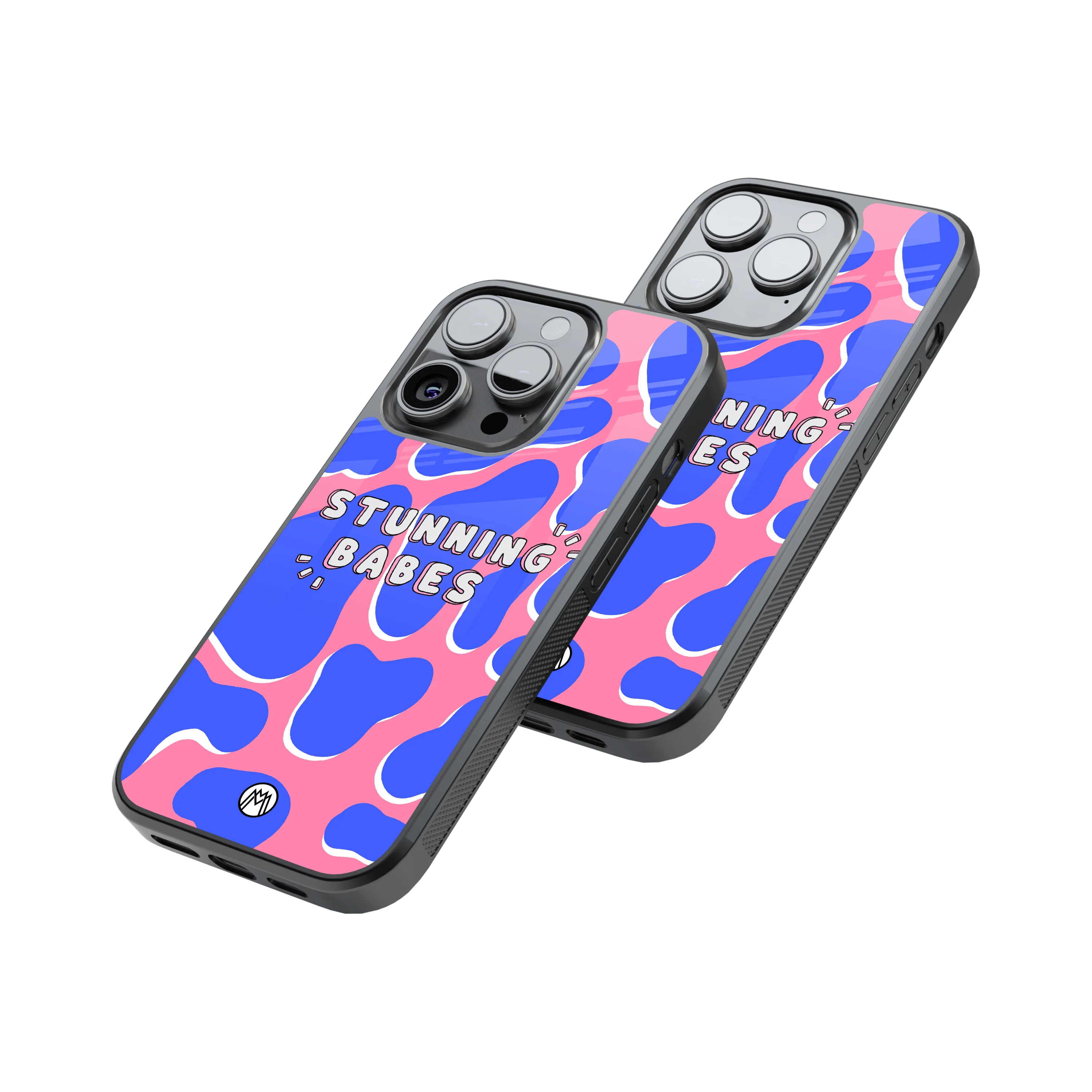 Protective Glass Back Phone Case Compatible with iPhone, Samsung, OnePlus, Pixel & More