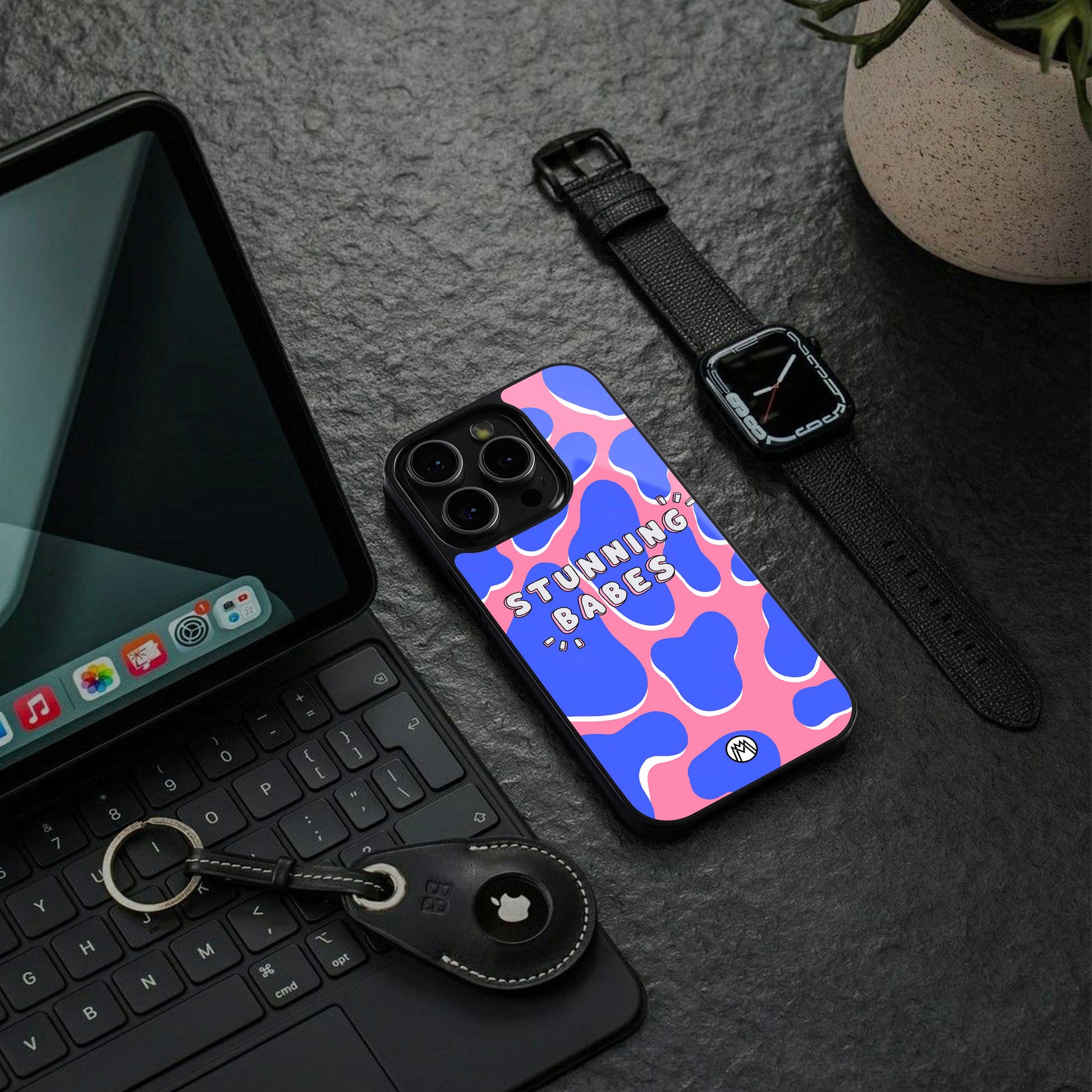 stunning babes back phone cover | glass case for Google Pixel 7A