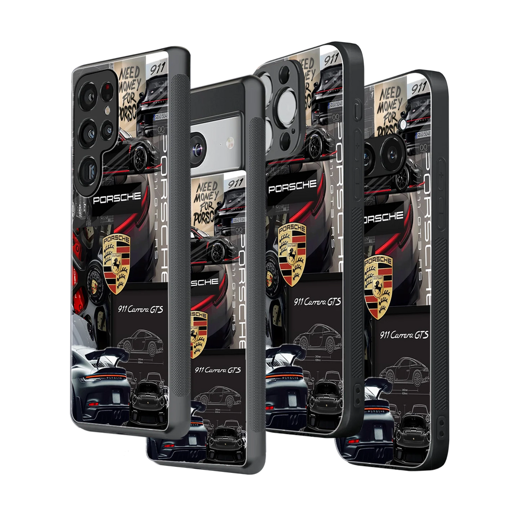 Stylish Glass Back Case for All Smartphones iPhone, Samsung, OnePlus, Pixel, Redmi, Oppo, Vivo, Motorola