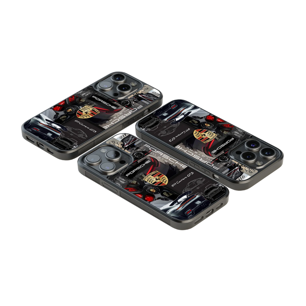Luxury Glass Back Mobile Cover for iPhone, Samsung Galaxy, OnePlus, Pixel, Redmi & More