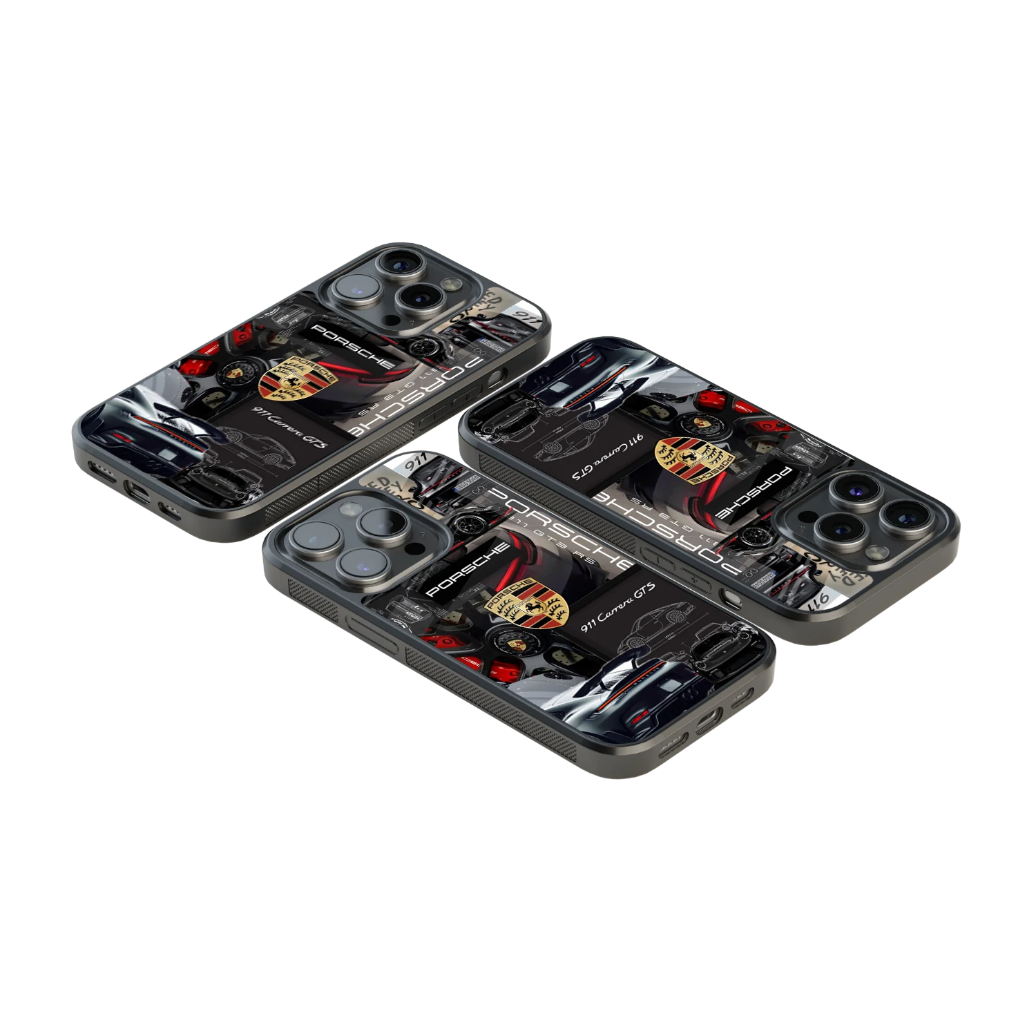 Luxury Glass Back Mobile Cover for iPhone, Samsung Galaxy, OnePlus, Pixel, Redmi & More