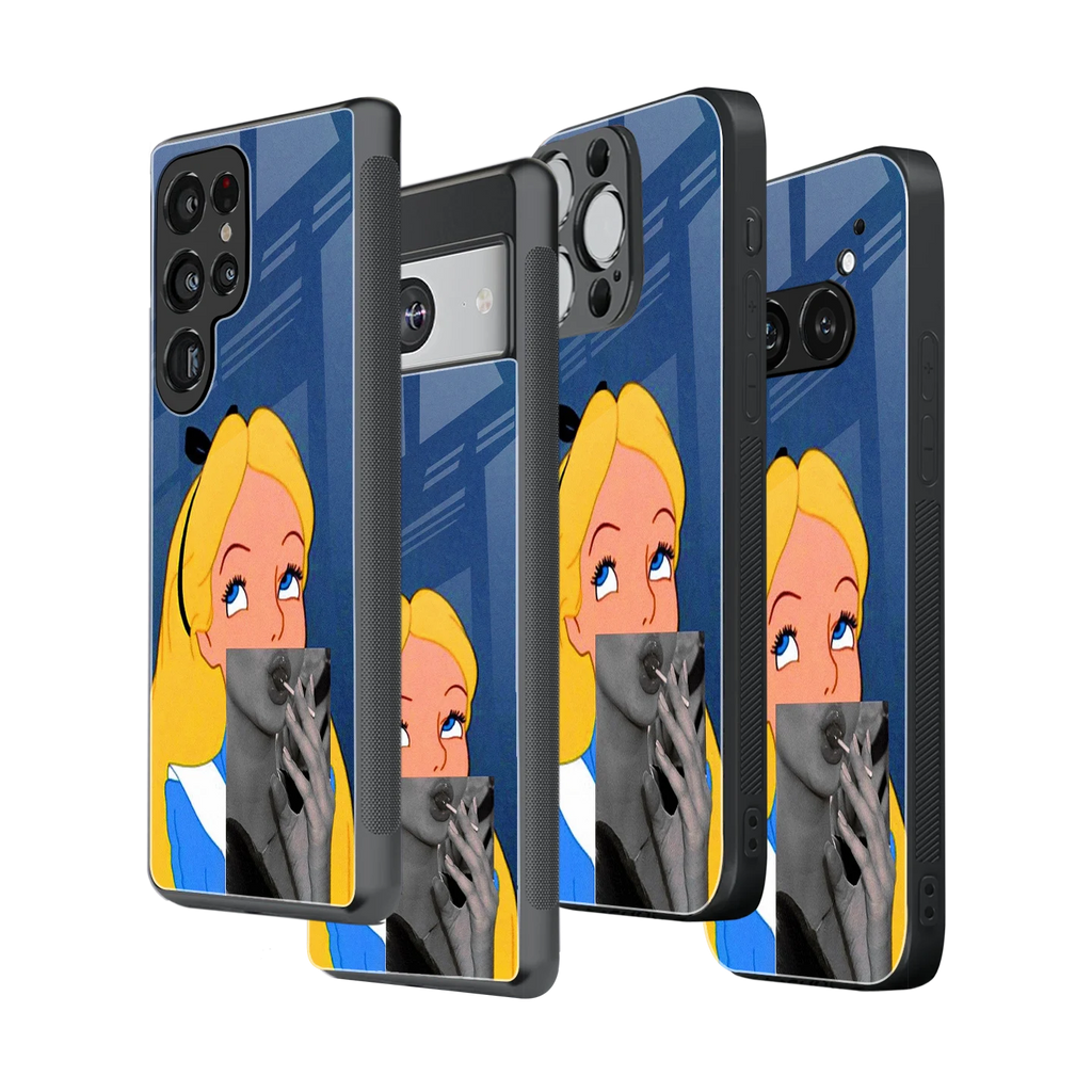 Stylish Glass Back Case for All Smartphones iPhone, Samsung, OnePlus, Pixel, Redmi, Oppo, Vivo, Motorola