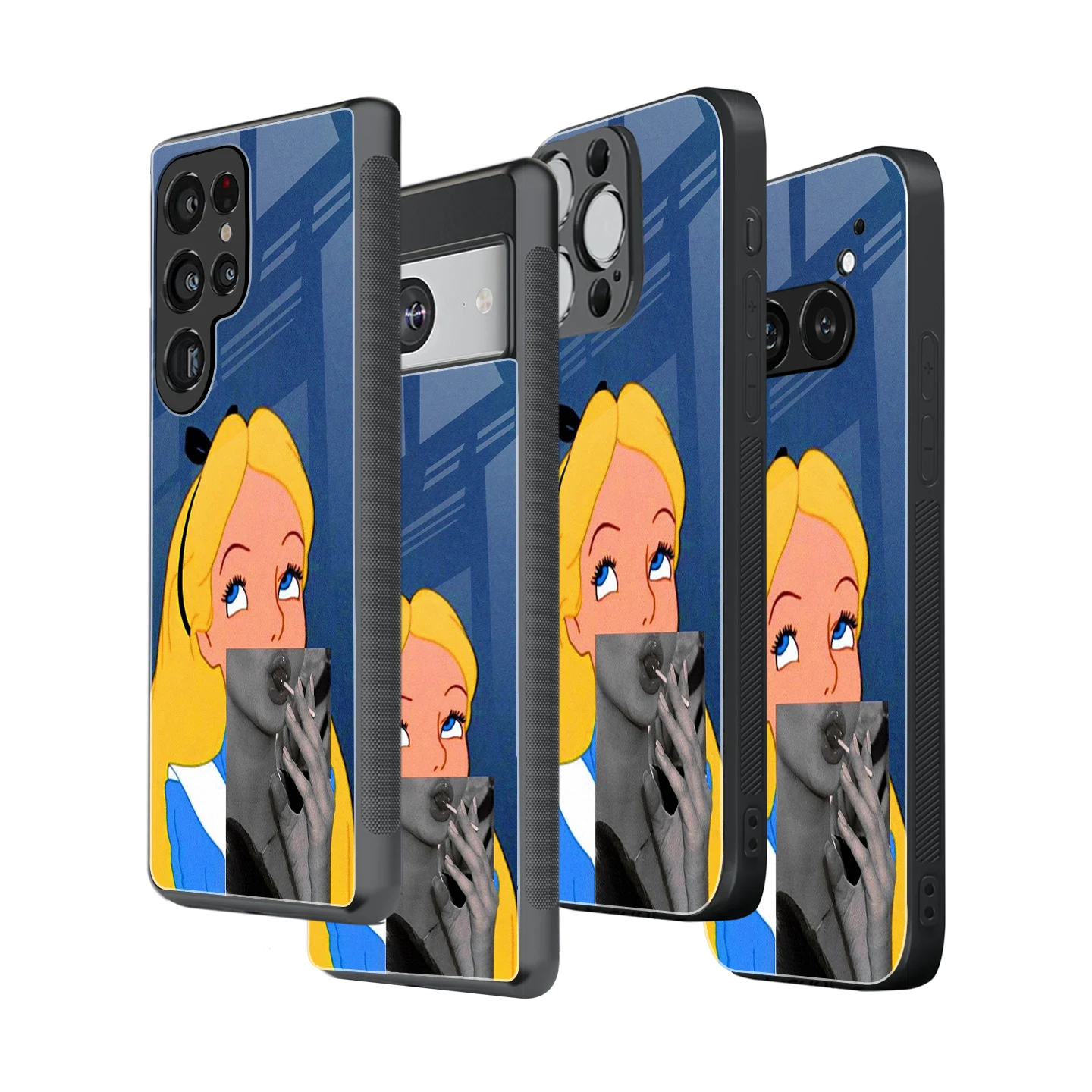 Stylish Glass Back Case for All Smartphones iPhone, Samsung, OnePlus, Pixel, Redmi, Oppo, Vivo, Motorola