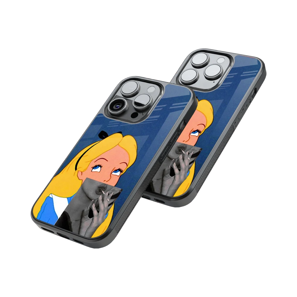 Protective Glass Back Phone Case Compatible with iPhone, Samsung, OnePlus, Pixel & More